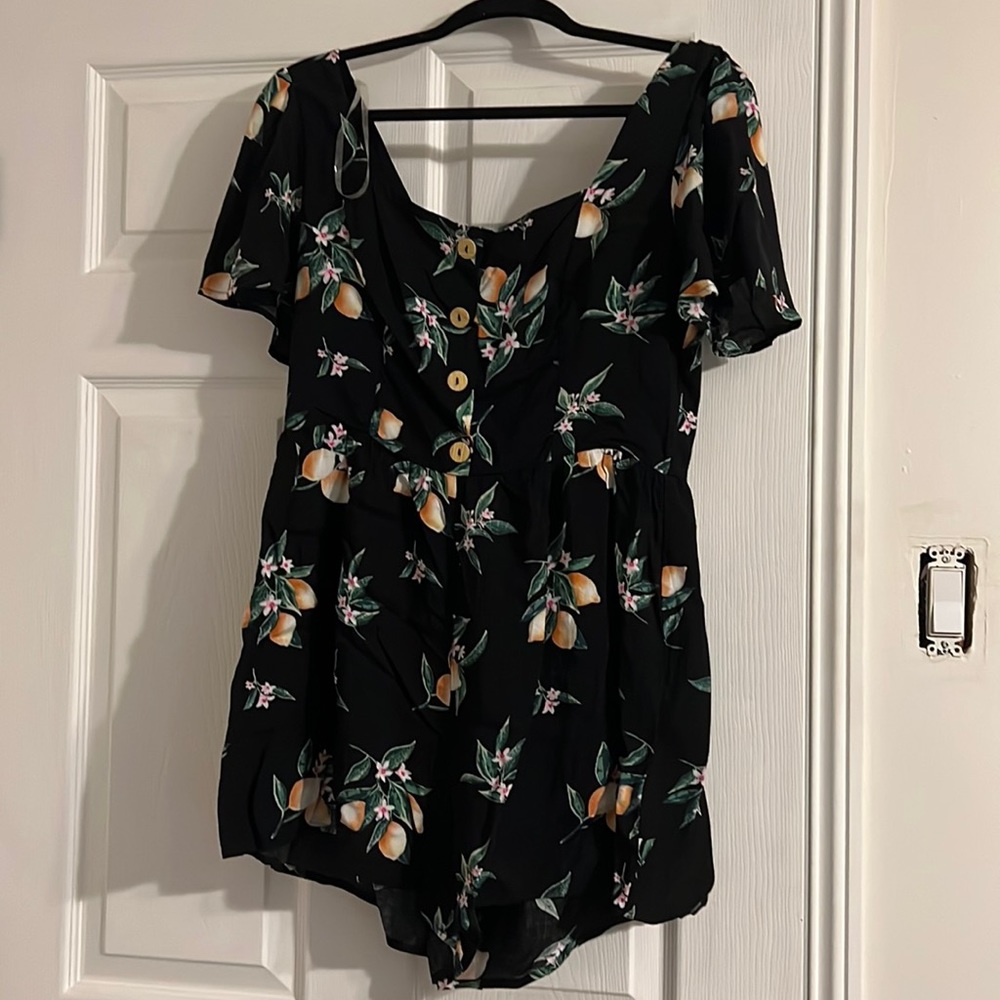 Lemon Romper